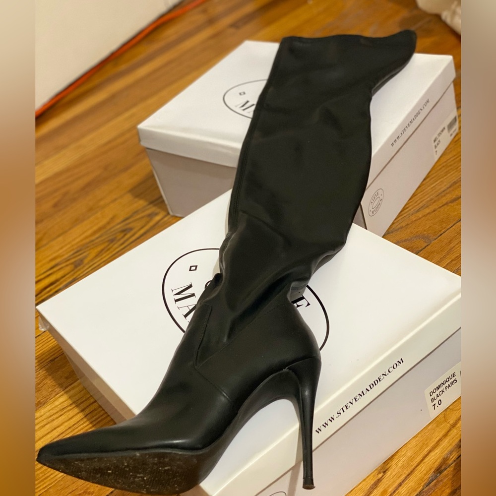 Steve Madden over the knee, thigh high boots.  Size 7.